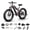 Plating Gray, variant on PUCKIPUPPY 26" Electric Bikes for Adults 28 mph Max Speed 1350W Peak up to 80Miles Range Fat Tire Full Suspension Ebikes 48V 20AH Battery 8 Speed off Road E-Mountain Bikes, Comply with UL2849 By SGS