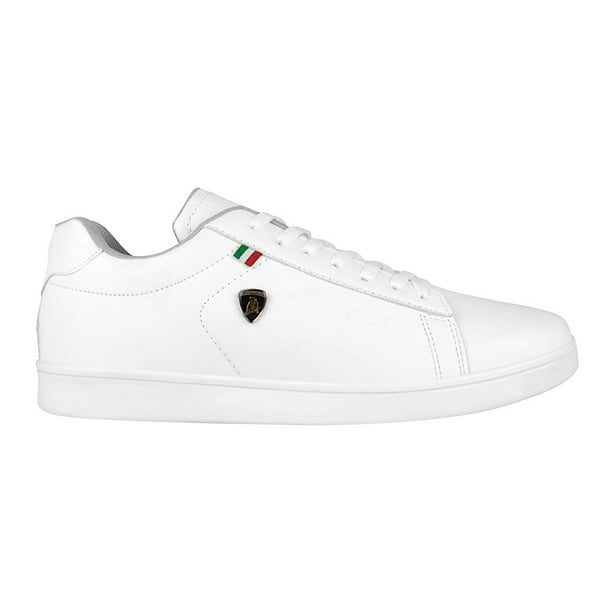 TENIS CABALLERO LAMBORGHINI 7828 SIMIPIEL BLANCO Lamborghini 7828