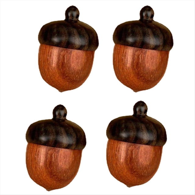 Accesorios de Bricolaje con Forma de Piña Desenroscable y Forma de , Colgante, , Caja Pequeña de Almacenamiento, Modelo Rojo