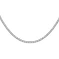thumbnail image 4 of SZUL Women's 20 Carat TW Straight Line Lab Grown Diamond Necklace in 14K White Gold, 4 of 5