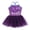 Holographic Purple, variant on Alvivi Kids Girls Glitter Mermaid Costume Ballet Dance Gymnastics Leotard Tutu Dress 3-10
