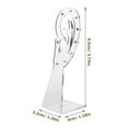 thumbnail image 2 of NUOLUX 4Pcs Acrylic Earring Holder Organizer with Ear Shape Design for Convenient Jewelry Storage, 2 of 6
