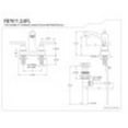 thumbnail image 3 of Kingston Brass FB7615FL 4 in. Centerset Bathroom Faucet, Oil Rubbed Bronze, 3 of 3