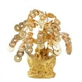 thumbnail image 2 of Feng Shui Gold Tree Golden Money Coin Tree of Wealth and Abundance Decor, 2 of 2