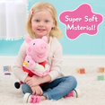 thumbnail image 4 of Lil Friends Peppa Pig Animal de Peluche de Hermana Mayor de 11,5 Pulgadas, Niños de 3 Años en Adelante, 4 of 5