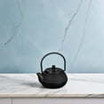 thumbnail image 2 of CRAFTHROU Cast Iron Teapot Set - Retro Metal Coffee Kettle Simulation For Stove Top - Mini Tea Kettle Boiling Teapot, 2 of 5