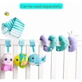 thumbnail image 3 of Juego de 3 juguetes para asiento de coche, juguete de actividad de espiral de peluche para bebé, juguetes colgantes para cochecito de bebé, juguete de peluche para niño pequeño (océano), 3 of 5