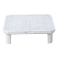 thumbnail image 1 of Flynix Cat Step Kitten Litters Box Footboard Professional Supplies Litter Trapper Cat White, 1 of 10