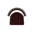 thumbnail image 3 of 861 Artemis 30" Swivel Bar Stool with Bronze Finish and Canter Bordeaux Seat and Back, 3 of 5