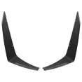 thumbnail image 6 of Ikon Motorsports Front Canards Fits 2014-2024 Chevrolet Camaro, ZL1 Style Unpainted Black ABS Plastic Front Bumper Side Canards Dive Planes Fin 2PCS, 6 of 7
