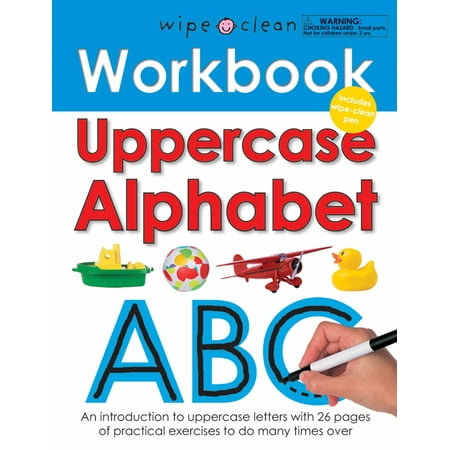 Dragonfly Alphabet - Wipe Clean Workbook Uppercase Alphabet