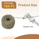 thumbnail image 2 of Uxcell Cuerda de Yute Natural de 50 Metros, Cuerda de Yute de 3 mm para Manualidades, Envoltura de Regalos, Decoración, Empaque, Jardinería, Soporte para Plantas, Beige, 2 of 6