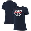Women's Nike Navy USA Basketball Practice Performance T-Shirt