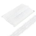 thumbnail image 1 of Unique Bargains 10 Yards 0.8 Inch Elastic Sequins Trim Flat Stretch Sequin Ribbon Strip, White, 1 of 4