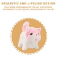 thumbnail image 3 of CSSAD Lunafex Robot Cat, Luna Robotic Kitten, Lunafex Simulated Robot Pet Cat, Lunafex Realistic Robot Cat, Nicco Robot Cat, Interactive Stuffed Pet - Walking, Barking, Tail Wagging, Pink, 3 of 6