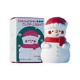 thumbnail image 1 of KER Multicolor Snowman Tap Light For Kids Bedroom Dimmable Night Lamp With 7 Changing Colors Cute For Nursery Childrens Room, 1 of 5