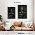 thumbnail image 4 of Elephant Stock Microphone Bw Patent Wall Art - Vertical Canvas Wall Art - Hallway Wall Decor - Patent Canvas - Black And White Decor - 26" x 39", 4 of 8