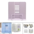 thumbnail image 3 of Portable Book Stand Document Holder Rack Adjustable Height Purple B, 3 of 9