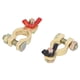 thumbnail image 3 of Conector Positivo Negativo, Abrazadera De Terminal De Batería De Cobre Puro Universal 2 Piezas Duraderas Para Automóvil, 3 of 7