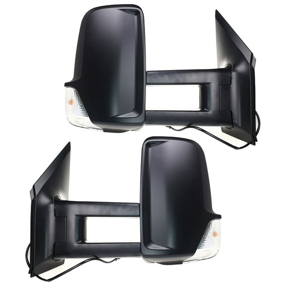 For Dodge Sprinter 2500 3500 & Freightliner Sprinter 2500 Towing Mirror Set - BuyAutoParts