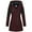 Red, variant on Lindreshi Fall Jackets for Women Quilted Women Warm Slim Jacket Thick Overcoat Winter Outwear Hooded Zipper Coat