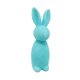 thumbnail image 1 of Conejito de Pascua flocado, decoración festiva suave, 22 cm, centro de mesa de primavera azul, 1 of 5