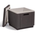 thumbnail image 1 of Table Réfrigérante pour Bière et Vin Parfaite pour Votre Patio, Pique-Nique et Accessoires de Plage, Marron, 1 of 8