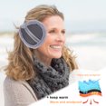 thumbnail image 4 of Miangastore Simple Earmuff Grey 1Set 6.3x6.3in, 4 of 9