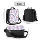thumbnail image 2 of Disketp Butterflies in Pastel Bolsa Térmica Estampada para Almuerzo, Lonchera para Hombres y Mujeres Adultos, 2 of 7