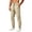 A Khaki, variant on Fitness Clothing Men's Clothing Men's Summer Breathable Loose Mesh Fast-Drying Cool Loose All-Match Leg Trousers Black L