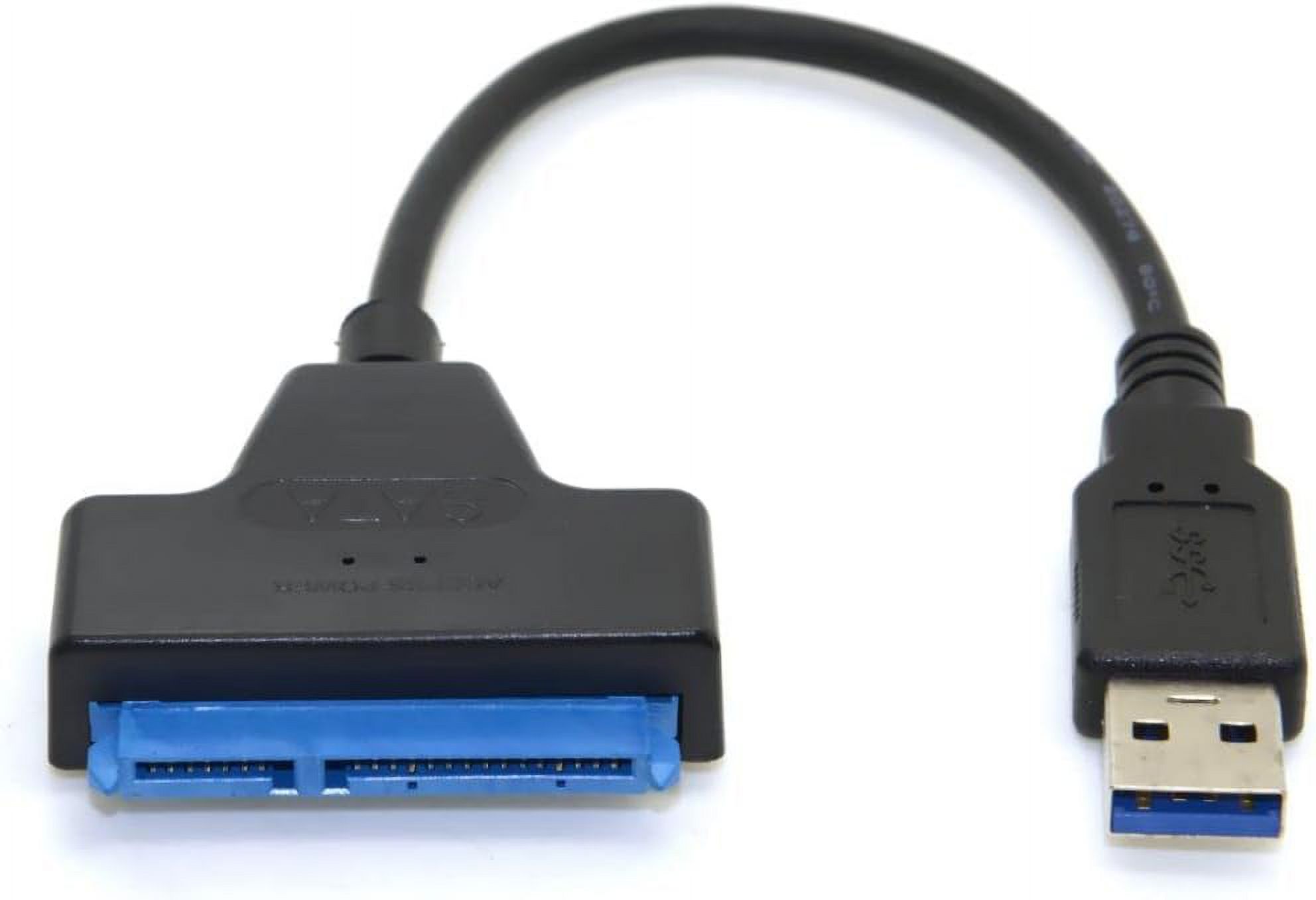 HRTGFD-SATA to USB Cable USB 3.0 to 2.5" SATA Hard Drive External Converter Adapter for SSD/HDD Data Transfer