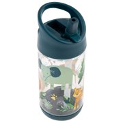 Stephen Joseph, Kids Flip Top Water Bottle, 10oz BPA Free, Unisex Water Bottle, Butterfly