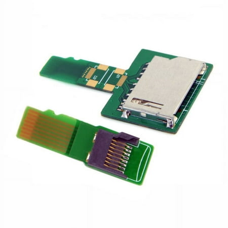 Xiwai Card 1Set SD TF Card Socket Female to Micro-SD TF Male Memory Card Kit Extension Adapter Testing Tools Extender