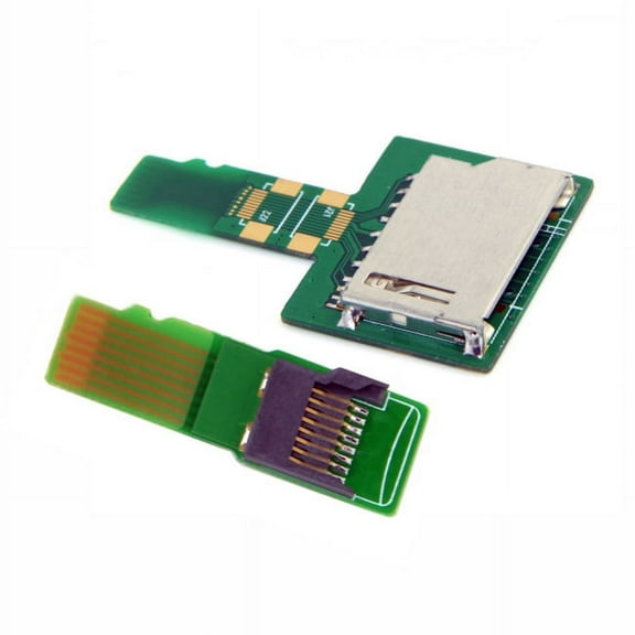 Xiwai Card 1Set SD TF Card Socket Female to Micro-SD TF Male Memory Card Kit Extension Adapter Testing Tools Extender