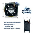 thumbnail image 3 of Upgraded WR60X26866 Refrigerator Evaporator Fan Motor, Compatible with GE Refrigrator Evaporator Fan Motor, Replacement WR60X26033, WR60X10341, WR60X10356, WR60X10357,WR60X24303-10 Years Warranty, 3 of 6