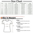 thumbnail image 3 of Funicet Trendy Blouse Short Sleeve Crew Neck Summer Loose Lace Splicing Solid Dressy Tee Shirt Tops Clothing Brown S, 3 of 5