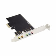 Cheers.US PCI 32-bit Express x1 PCI-E 5.1ch CMI8738 Internal Audio Digital Sound Card Internal Sound Card for PC with Low Profile Bracket
