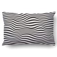 thumbnail image 1 of RYLABLUE Housse de Coussin à Motif Rayé Noir et Blanc 20x30 Pouces, 1 of 1