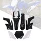 thumbnail image 5 of Kits de carrocería de carenado de guardabarros Zulema accesorios Premium para Mini Dirt Bike Negro, 5 of 7