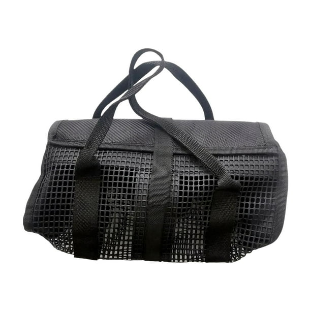 Bolsa organizadora para anzuelos de pesca, caja de aparejos, lavable, de malla, de PVC, para agua salada y dulce, bolsa para aparejos de pesca, para