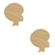 thumbnail image 1 of Inteprter Plantilla de de para el día de la madre, silueta de cabeza de astillas de madera, artesanía DIY, decoración del hogar, fiesta, Type4 NO4 Inteprter CBP176116, 1 of 6