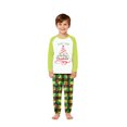 thumbnail image 2 of Grblisyd Christmas Family Matching Pajamas Holiday Nightwear Sleepwear Sets Long Sleeve Top and Plaid Pants Loungewear, 2 of 5