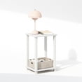 thumbnail image 4 of Mesa de noche Furinno Simplistic Compact blanca/blanca, 4 of 6