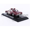 thumbnail image 4 of 1987 Chevrolet Caprice Burgundy with Burgundy Interior "Minnesota State Trooper" "Fargo" (1996) Movie 1/43 Diecast Model Car by Greenlight, 4 of 5
