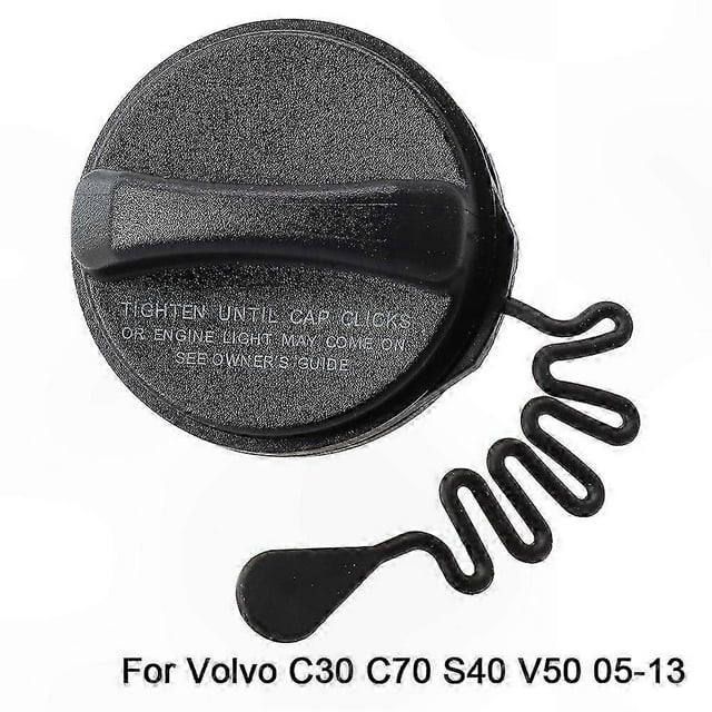 Gas Tank Filler Cap with Tether Strap for C30 C70 S40 V50 2005-2013