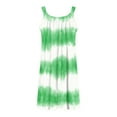 Dresses For Women Sleeveless Round Neck Casual Soft Summer Mini Dress