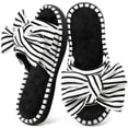 thumbnail image 1 of Pantufla ULTRAIDEAS Negra 25-26 cm Punta Abierta para Interior, 1 of 9