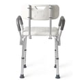 thumbnail image 4 of Silla Banco para Ducha/Baño/Tina Ajustable con Brazos Desmontables y Respaldo Soporta hasta 130 Kgs de Peso para Baño Adulto Mayor, 4 of 5