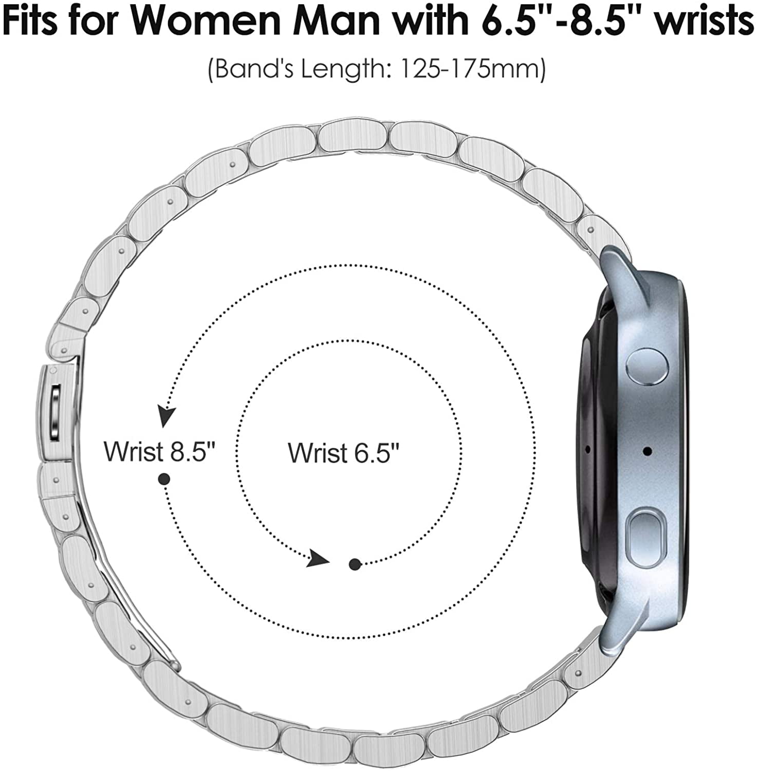 Samsung active 2 watch band length hotsell