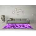 thumbnail image 3 of Ahgly Company Indoor Rectangle Abstract Pink Modern Area Rugs, 2' x 5', 3 of 4